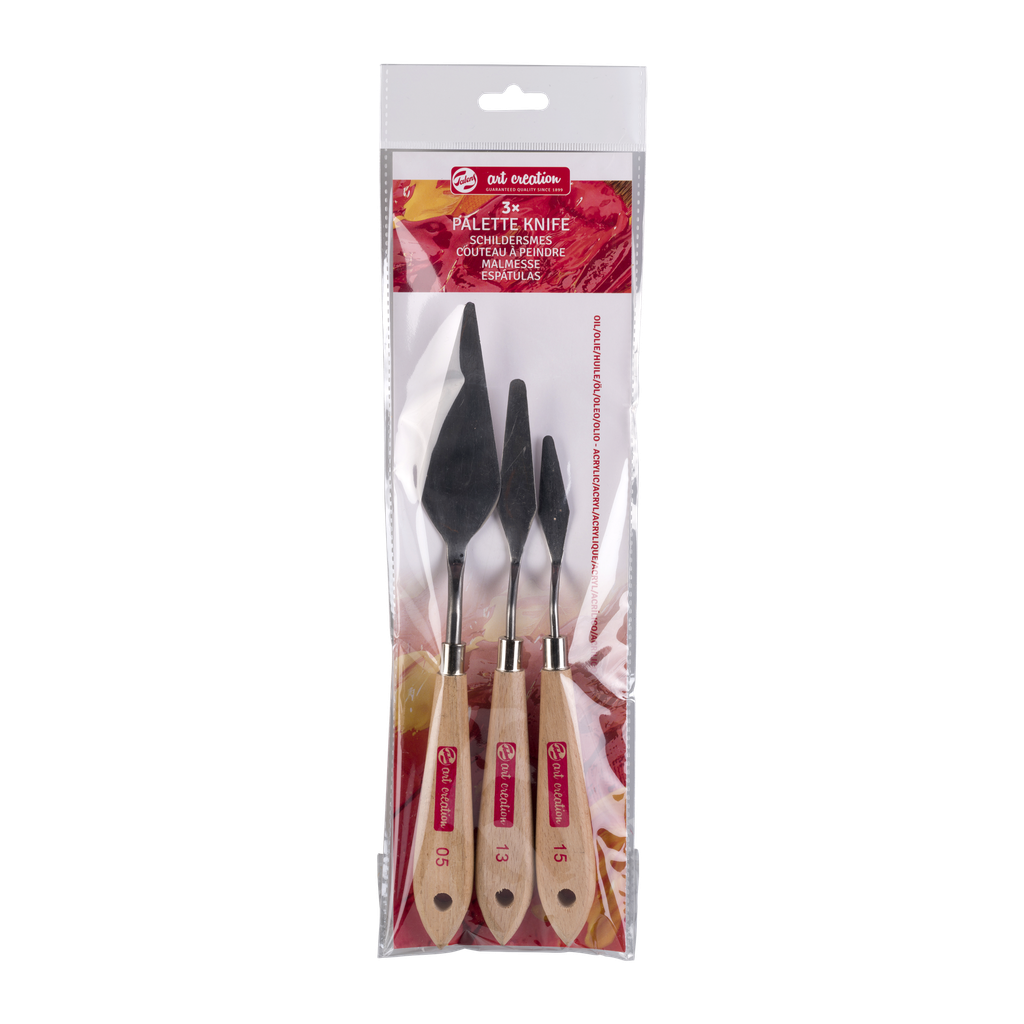 Talens Talens Art Creation Set mit drei Malmessern