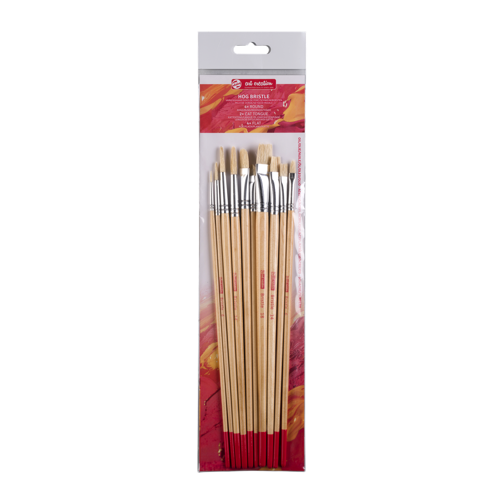 Talens Talens Art Creation Pinselset Schweineborsten 10 mix
