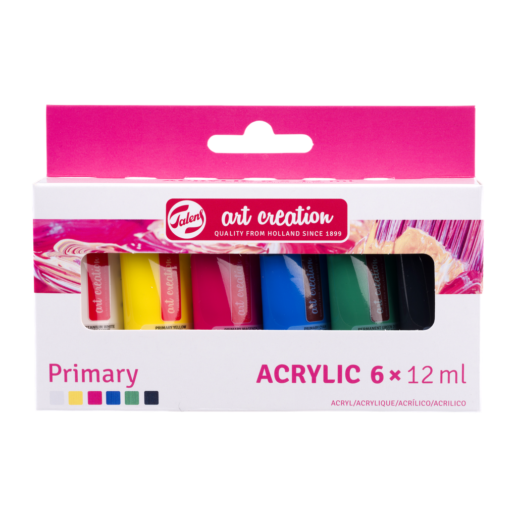 Talens Talens Art Creation Acrylfarbe Set Primary | 6 x 12 ml