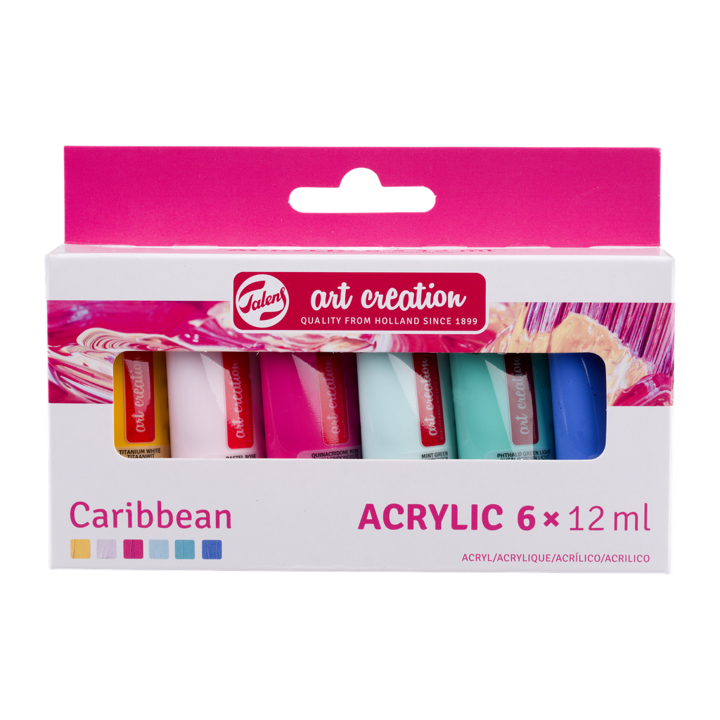 Talens Talens Art Creation Acrylfarbe Set Caribbean | 6 x 12 ml