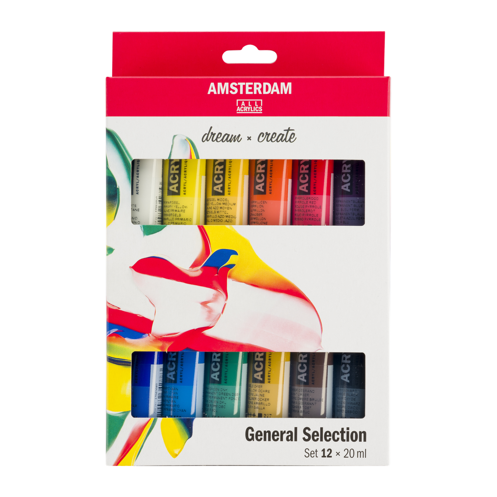Talens Amsterdam Standard Series Acrylfarbe Set 