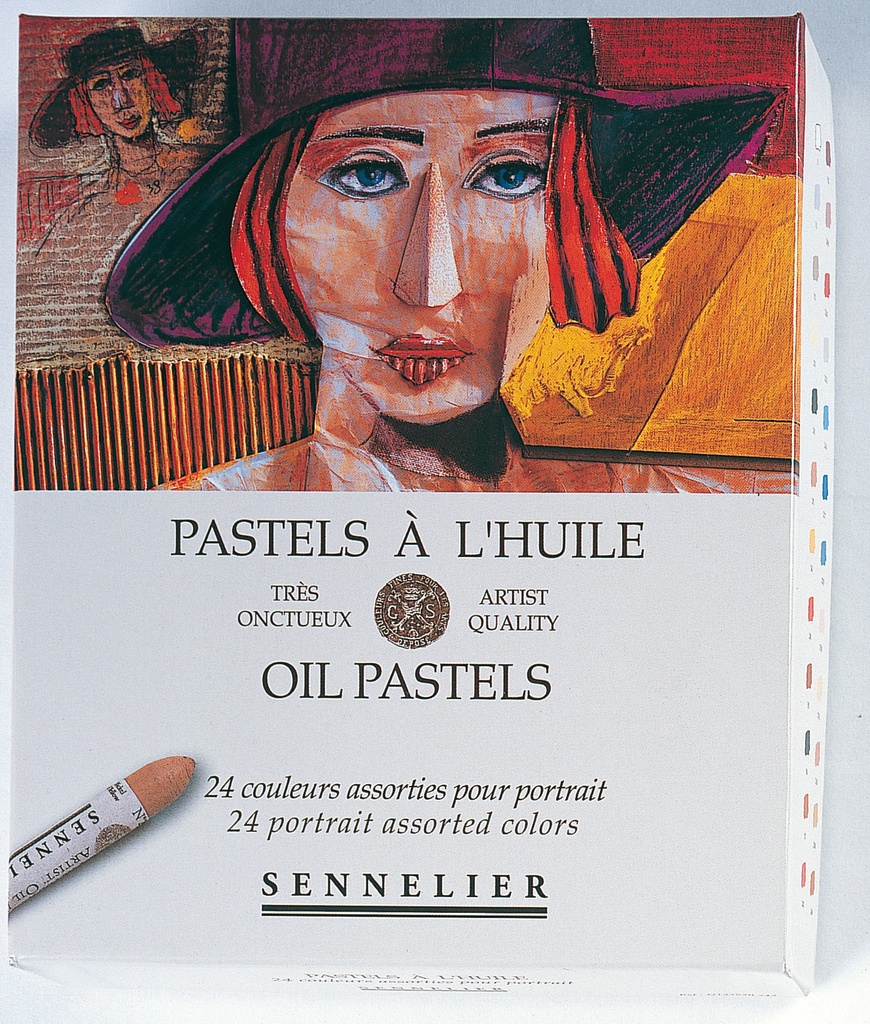 Sennelier Kartonschachtel Ölpastelle 24 Ölpastelle - Portrait