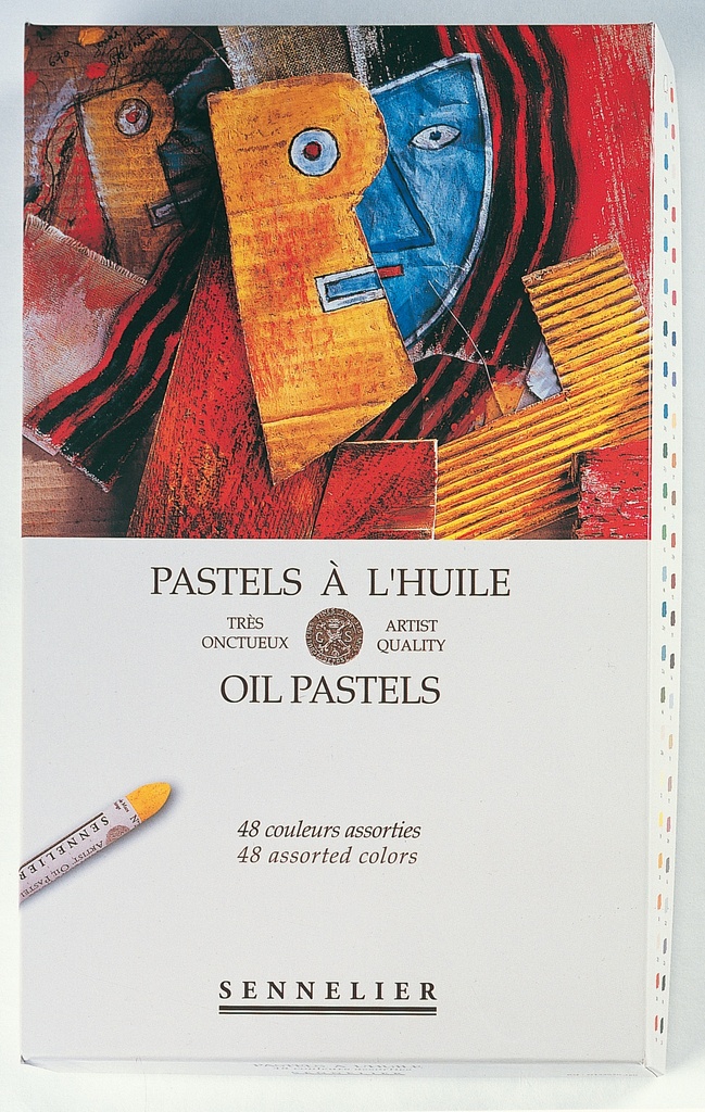 Sennelier Kartonschachtel Ölpastelle 48 Ölpastelle - universal