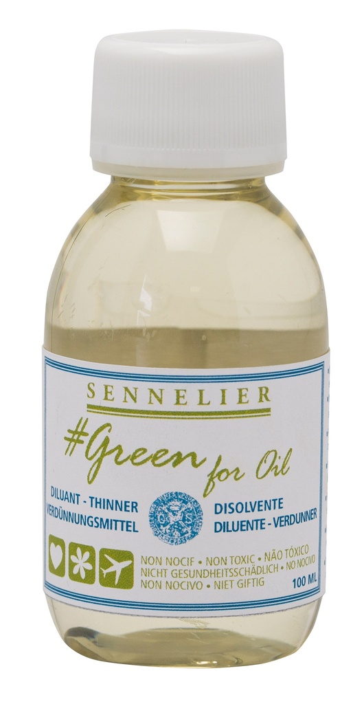 Sennelier Verdünnungsmittel 100ml - # GREEN FOR OIL
