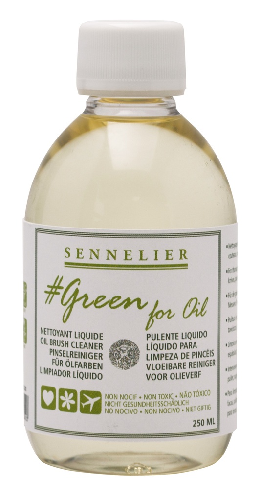 Sennelier Pinselreiniger 250ml - # GREEN FOR OIL