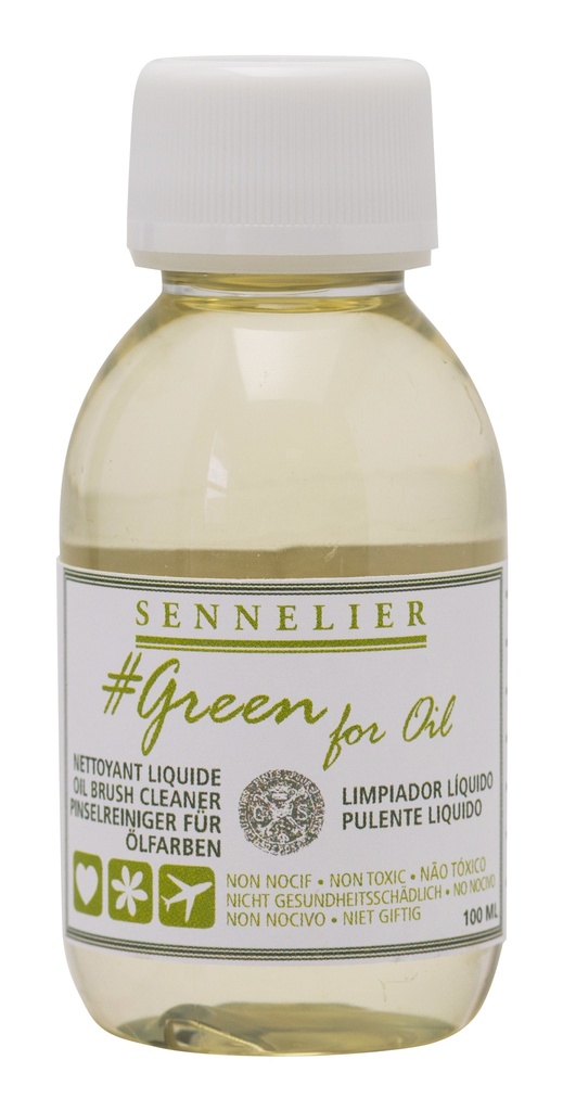 Sennelier Pinselreiniger 100ml - # GREEN FOR OIL