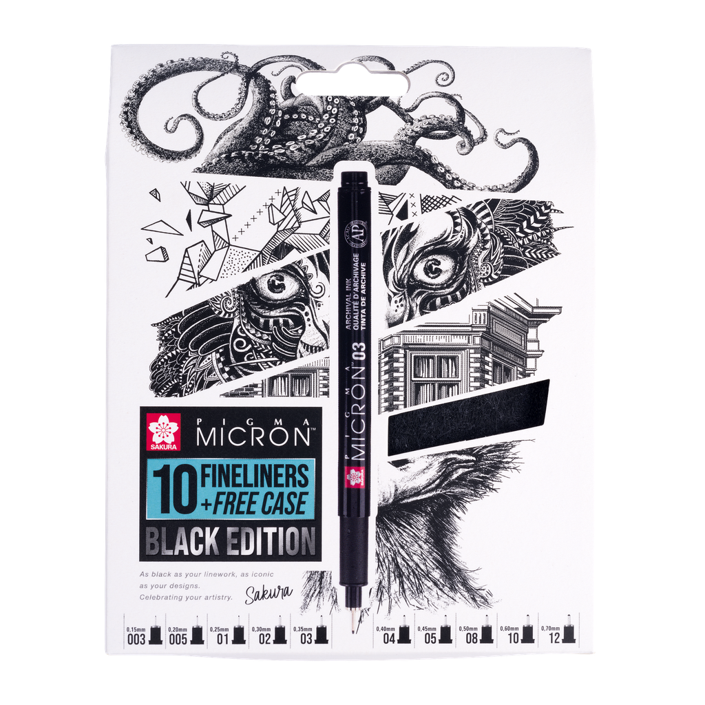 Sigma Micron Black Edition Set