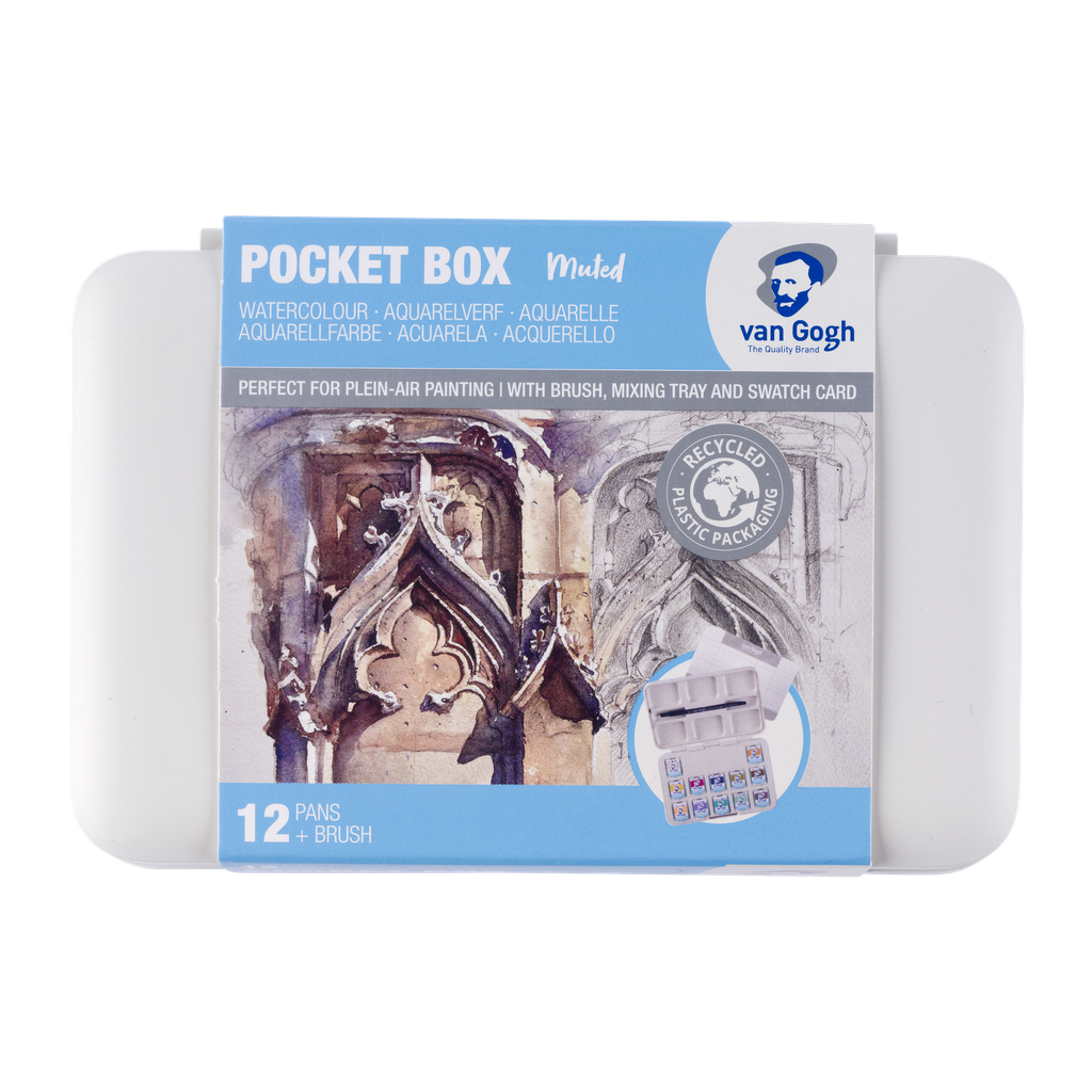 Van Gogh Pocket Box Gedeckte Farben