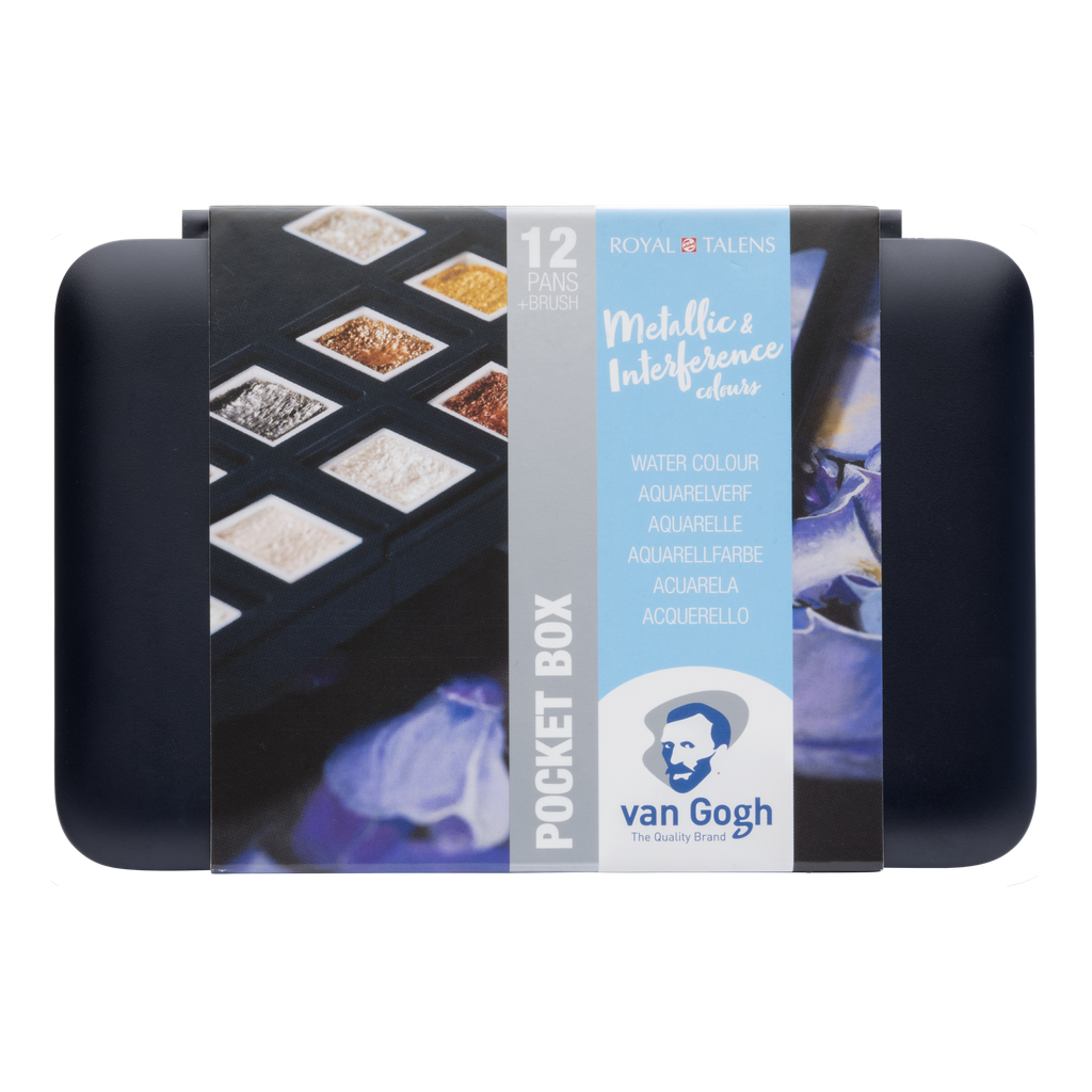 Van Gogh Pocket Box Specialty Farben Metallic & Interference