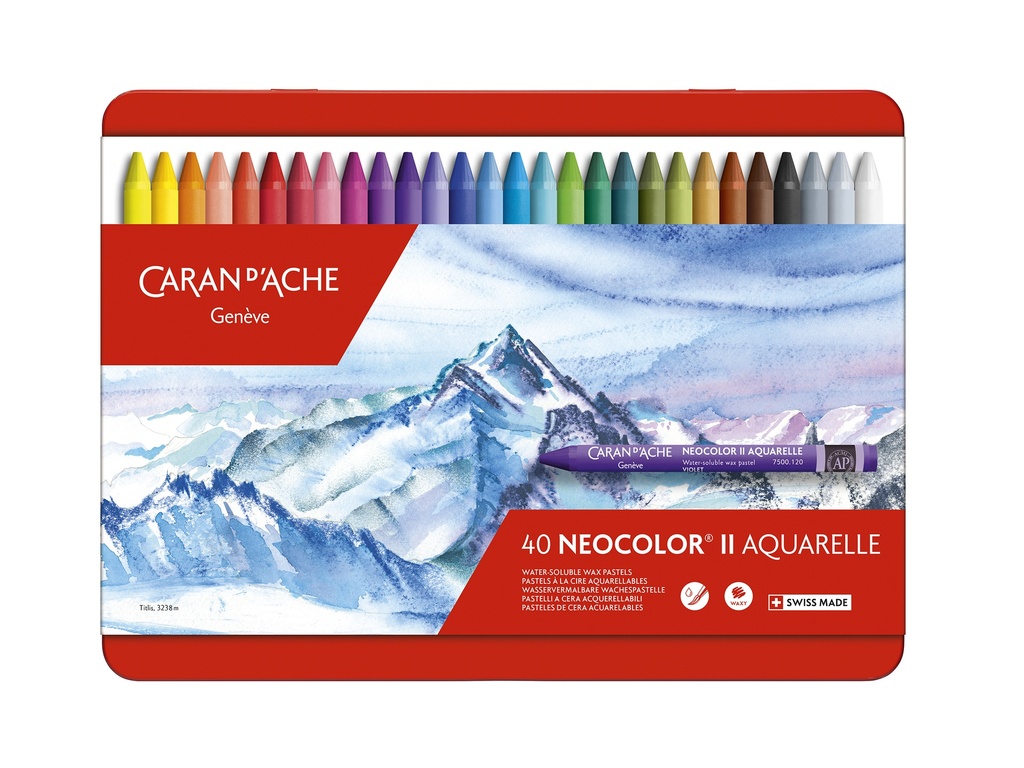 Caran d'Ache Classic Neocolor II Aquarell Set