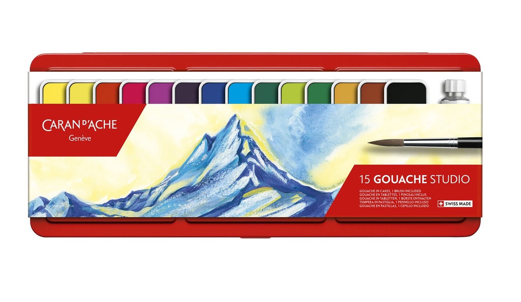 Caran d'Ache Gouache Näpfe Set