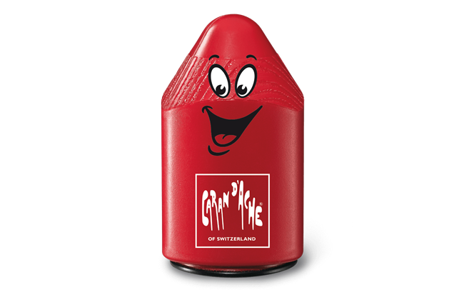 Caran d'Ache Doppelspitzer aus Plastik Rot