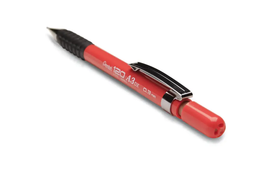 Pentel Druckbleistift Sharp 310 0,3mm rot