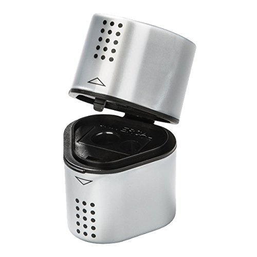 Faber-Castell Trio Pencil Sharpener Tub Box GRIP 2001 Silver