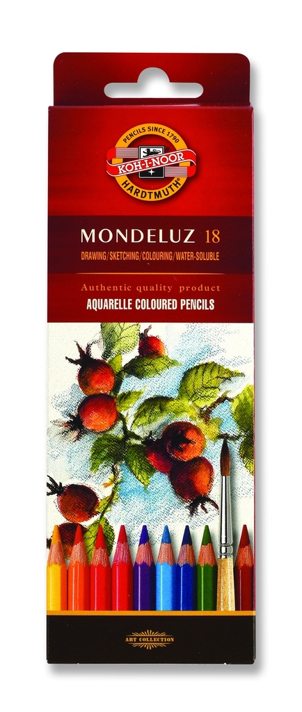 Aquarell- Künstlerfarbstifte im Pappetui