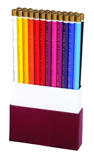 Polycolor- Künstlerfarbstifte Set im Retro-Design