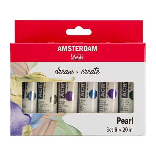 Amsterdam Acryl Standard Series Pearlescent Set 6 x 20 ml