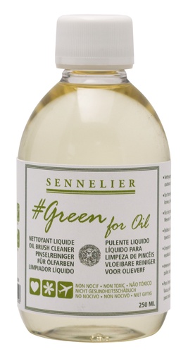 Sennelier Pinselreiniger 250ml - # GREEN FOR OIL