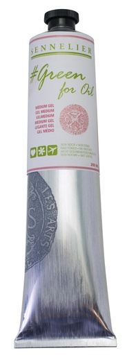 Sennelier Gel- Malmittel200ml - # GREEN FOR OIL