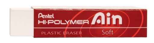 Hi-Polymer Ain Radierer 65x13,6x13,6mm soft 