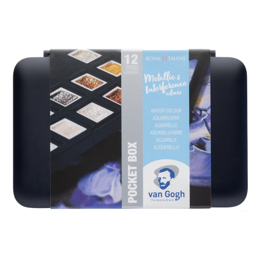 Van Gogh Pocket Box Specialty Farben Metallic & Interference