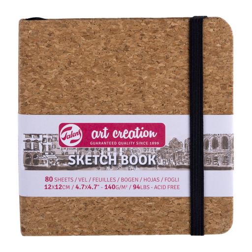 Talens Art Creation Skizzenbuch Kork 12x12cm