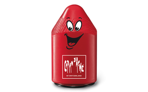 Caran d'Ache Doppelspitzer aus Plastik Rot