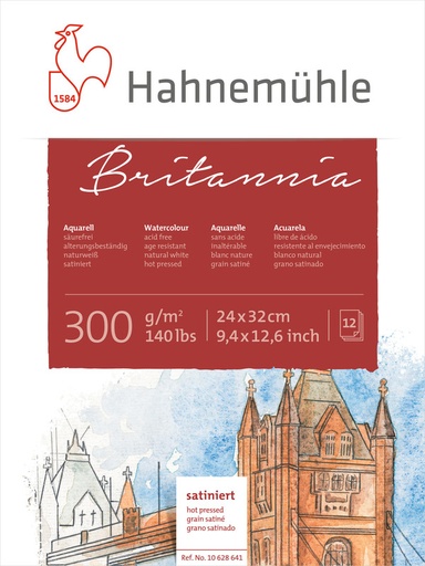 Aquarellblock "Britannia"