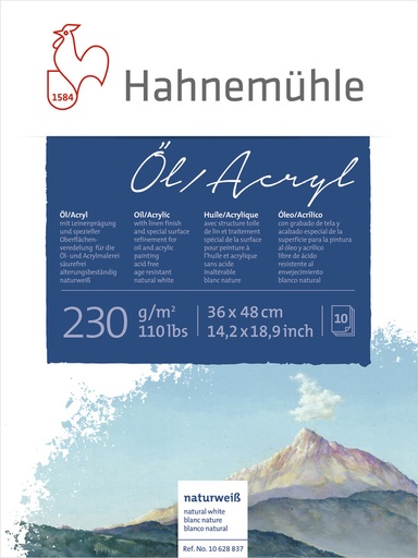 Öl- und Acrylmalblock